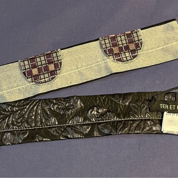 Ter Et Banting jacquard wrap belt main image 8